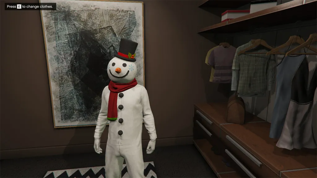 GTA Online Snowman Outfit