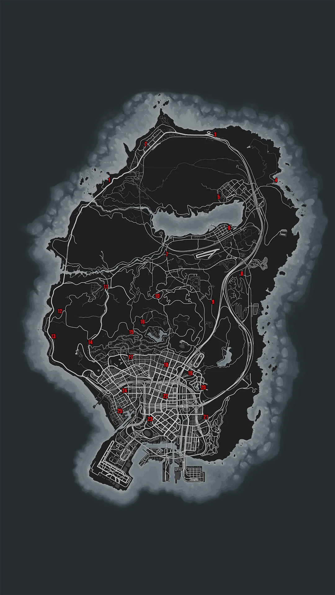 Location of all Snowmen in GTA Online