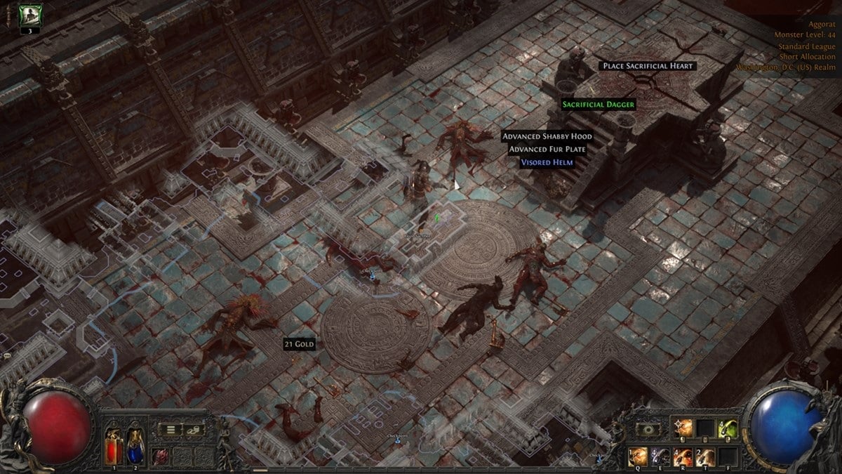 How to use Sacrificial Heart in Path of Exile 2