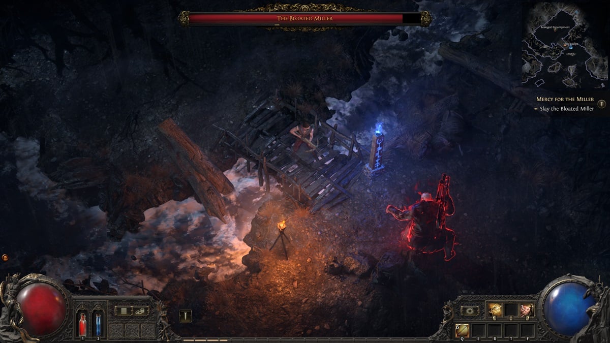 Path of Exile 2 The Bloated Miller boss