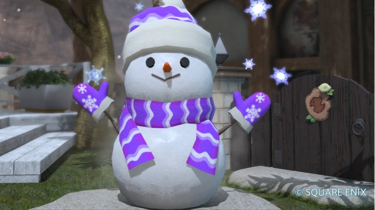 An image of the Snowstreamer Mount in Final Fantasy 14