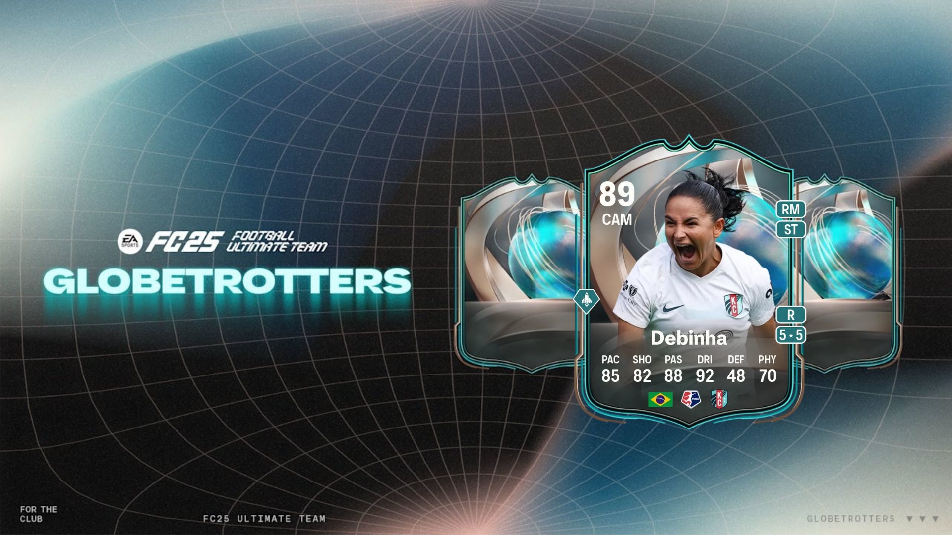 An image of EA FC 25 Debinha Globetrotters SBC solutions