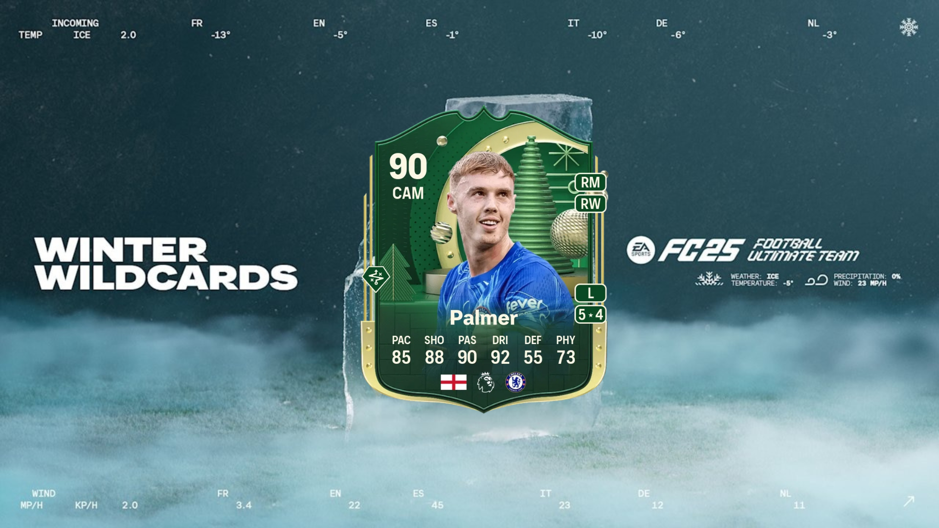 EA FC 25 Cole Palmer Winter Wildcards SBC solutions