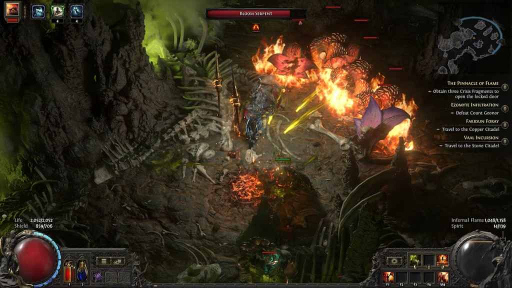 Firewall via Support Gems in Path of Exile 2