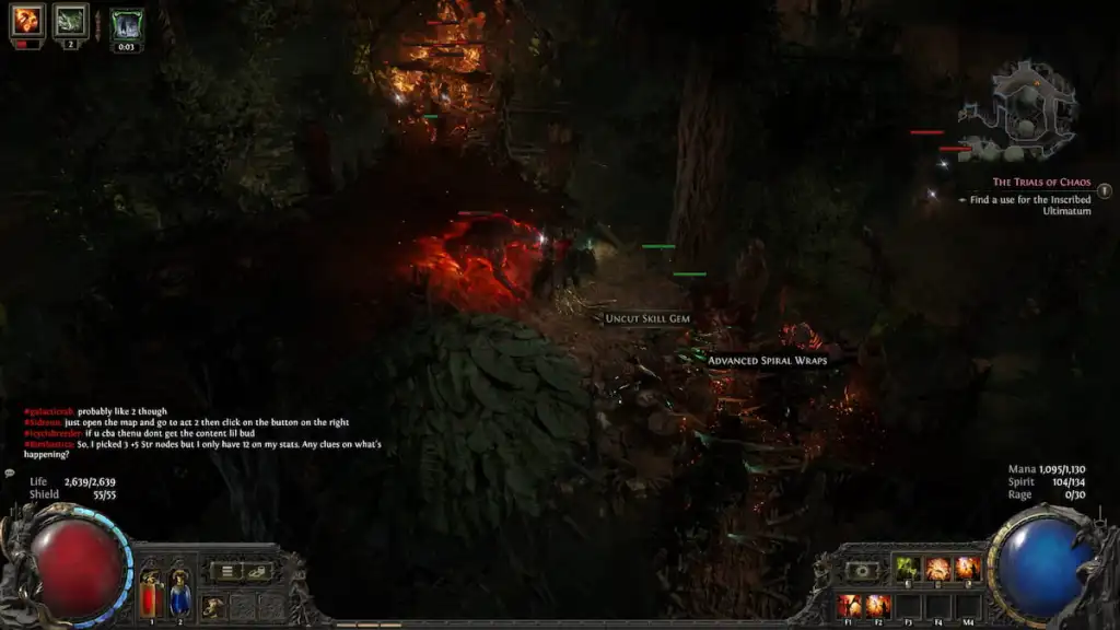 Unearth spell in Path of Exile 2