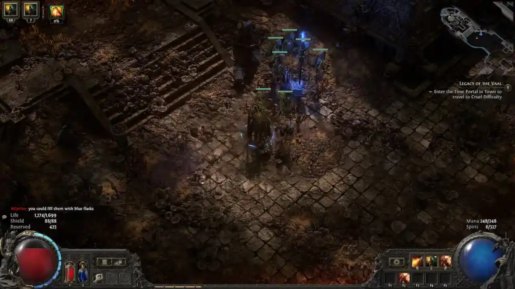 Cauldron Stairs in Path of Exile 2