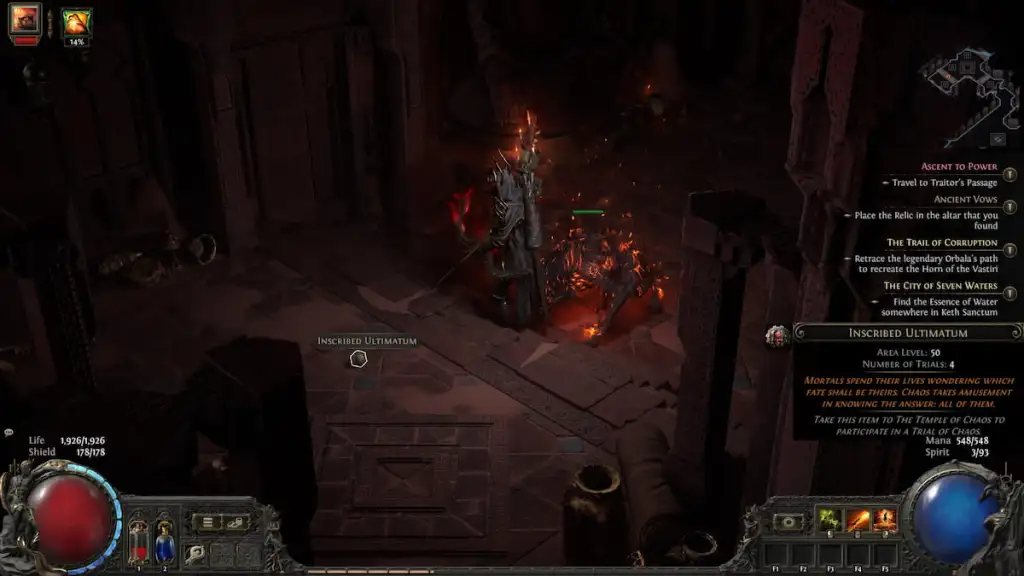 Chaos Trial Coin in Path of Exile 2