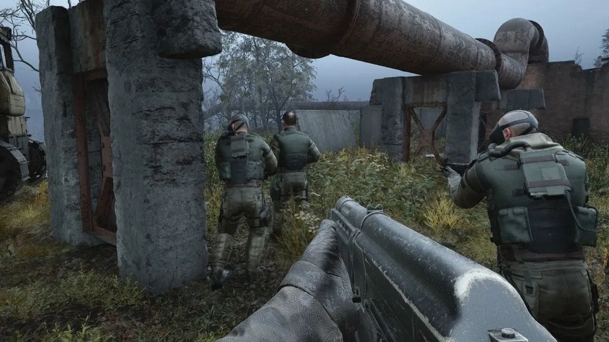 A Player joining a Ward patrol after installing an A-life mod.