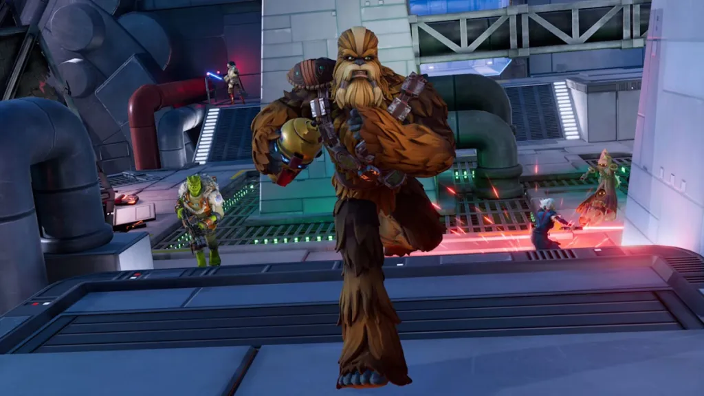 Star Wars: Hunters wookiee