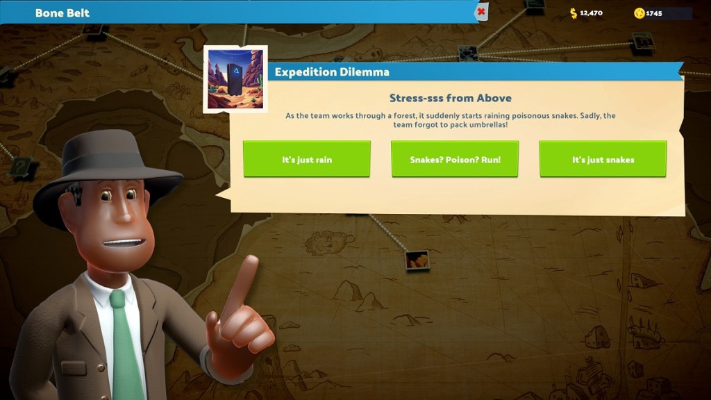 Two Point Museum Expedition dilemma