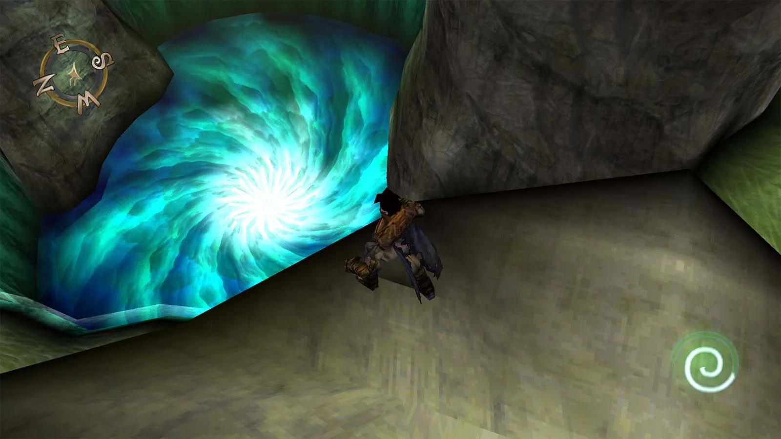 Raziel gazing into the Abyss