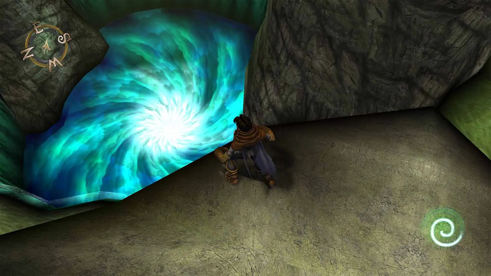 Raziel gazing into the Abyss