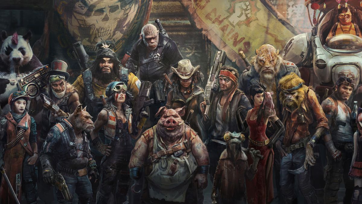 The huge cast of characters of Beyond Good & Evil 2.