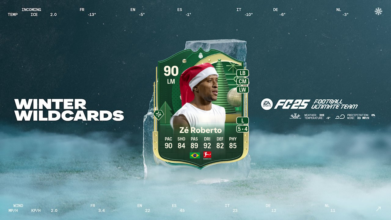 EA FC 25 Ze Roberto Winter Wildcards Hero SBC solutions