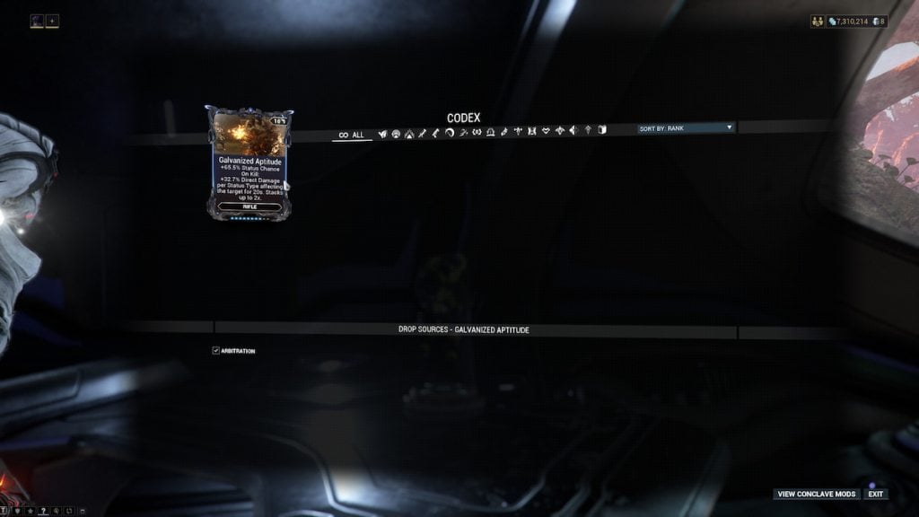 Galvanized Aptitude Mod in Warframe