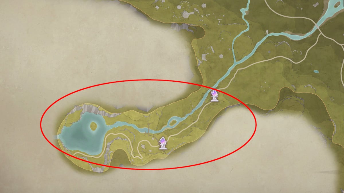 Location of the Abandoned Fanatical Wisher Camp in Infinity Nikki