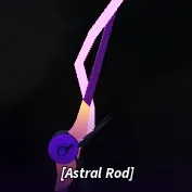 Astral Rod in the Fisch Roblox experience