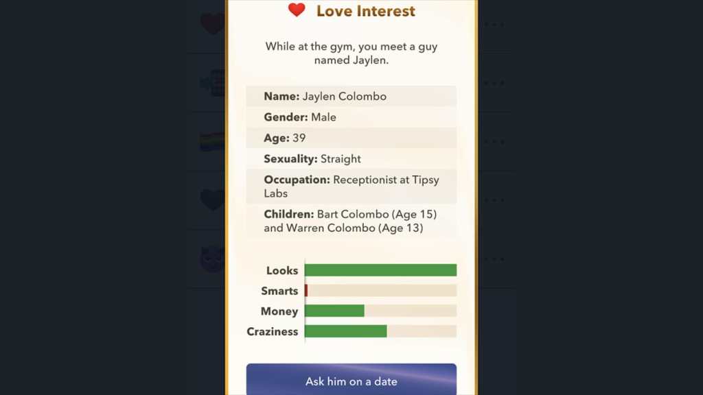 BitLife dating and marrying a man with two children