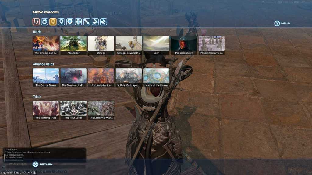 How does New Game Plus work in Final Fantasy XIV?