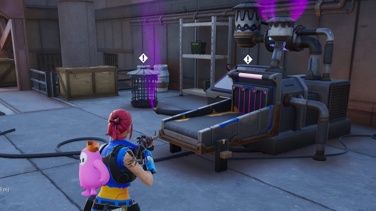 Fortnite investigating more items in Daigo's workshop