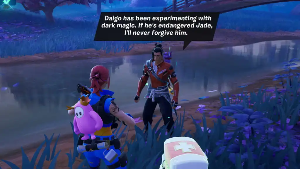 Fortnite Kendo talking about Jade and Daigo