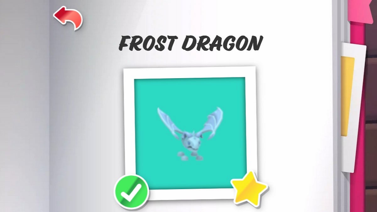 Frost Dragon in Adopt Me