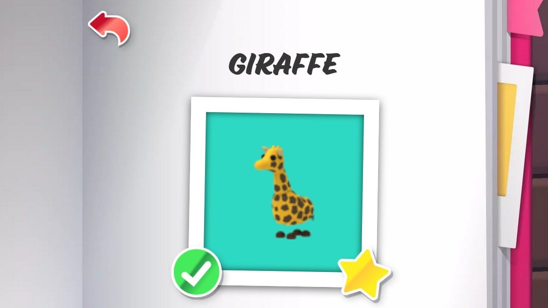 Giraffe in Adopt Me