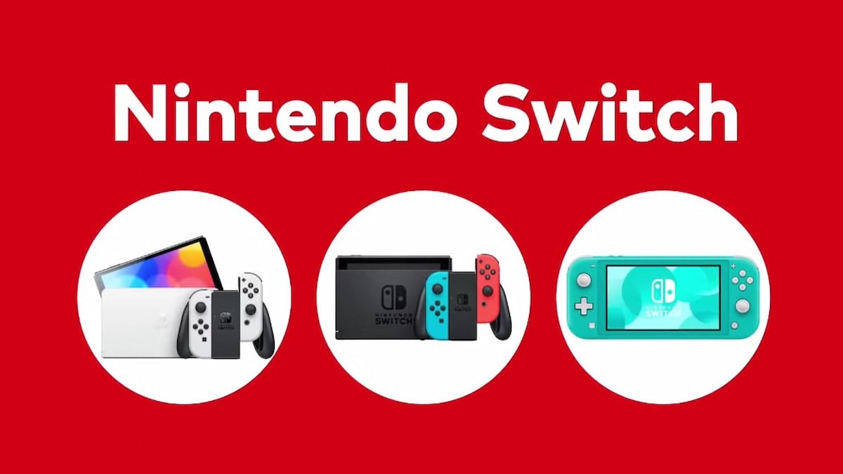 Nintendo Switch models