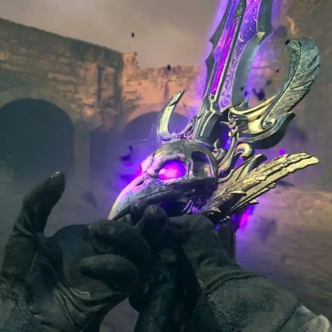 Raven Sword in BO6 Zombies