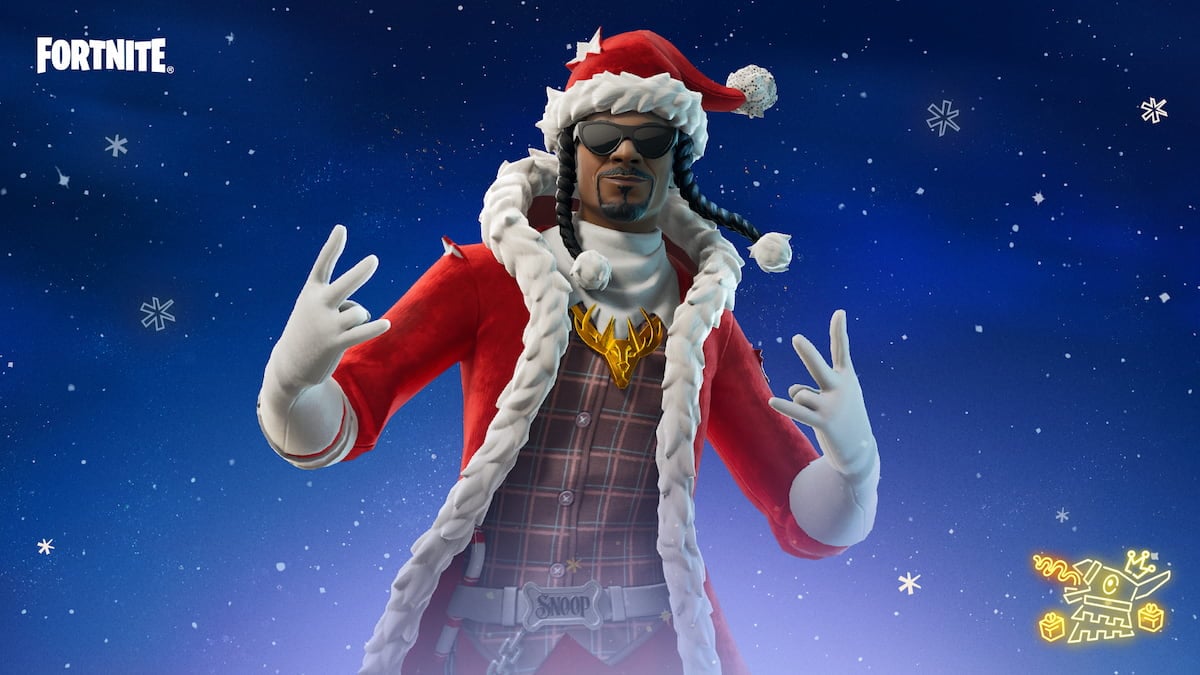 Santa Dogg Outfit in Fortnite