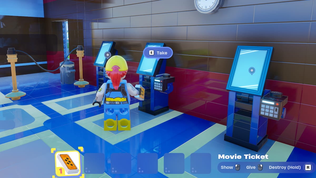 LEGO Fortnite Brick Life movie ticket