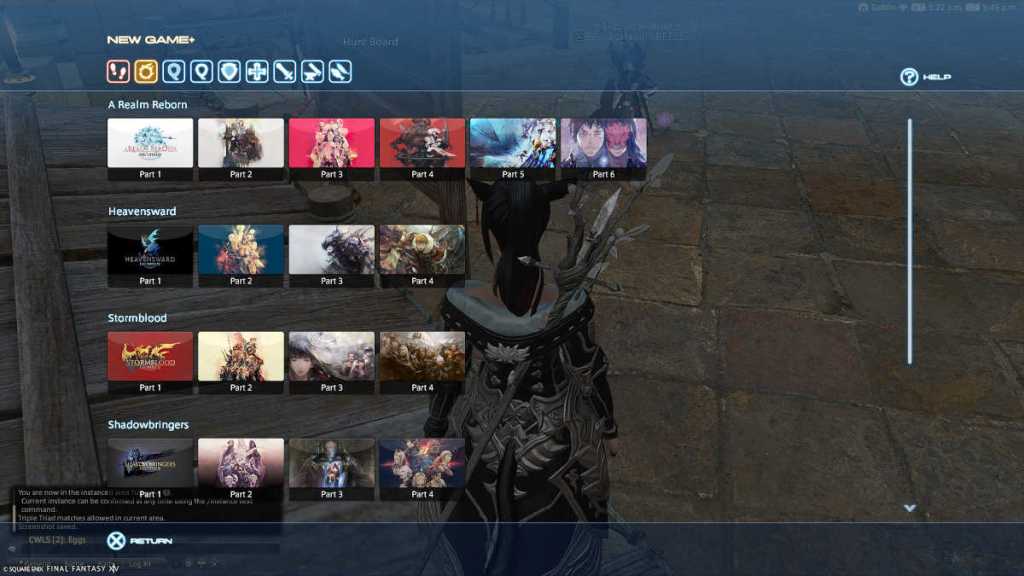 How does New Game Plus work in Final Fantasy XIV?