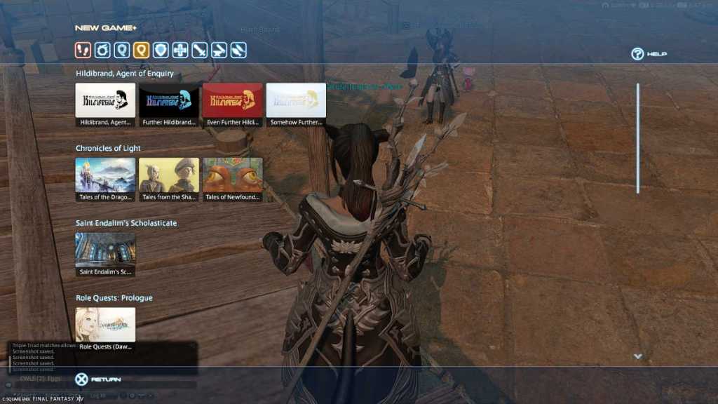 How does New Game Plus work in Final Fantasy XIV?