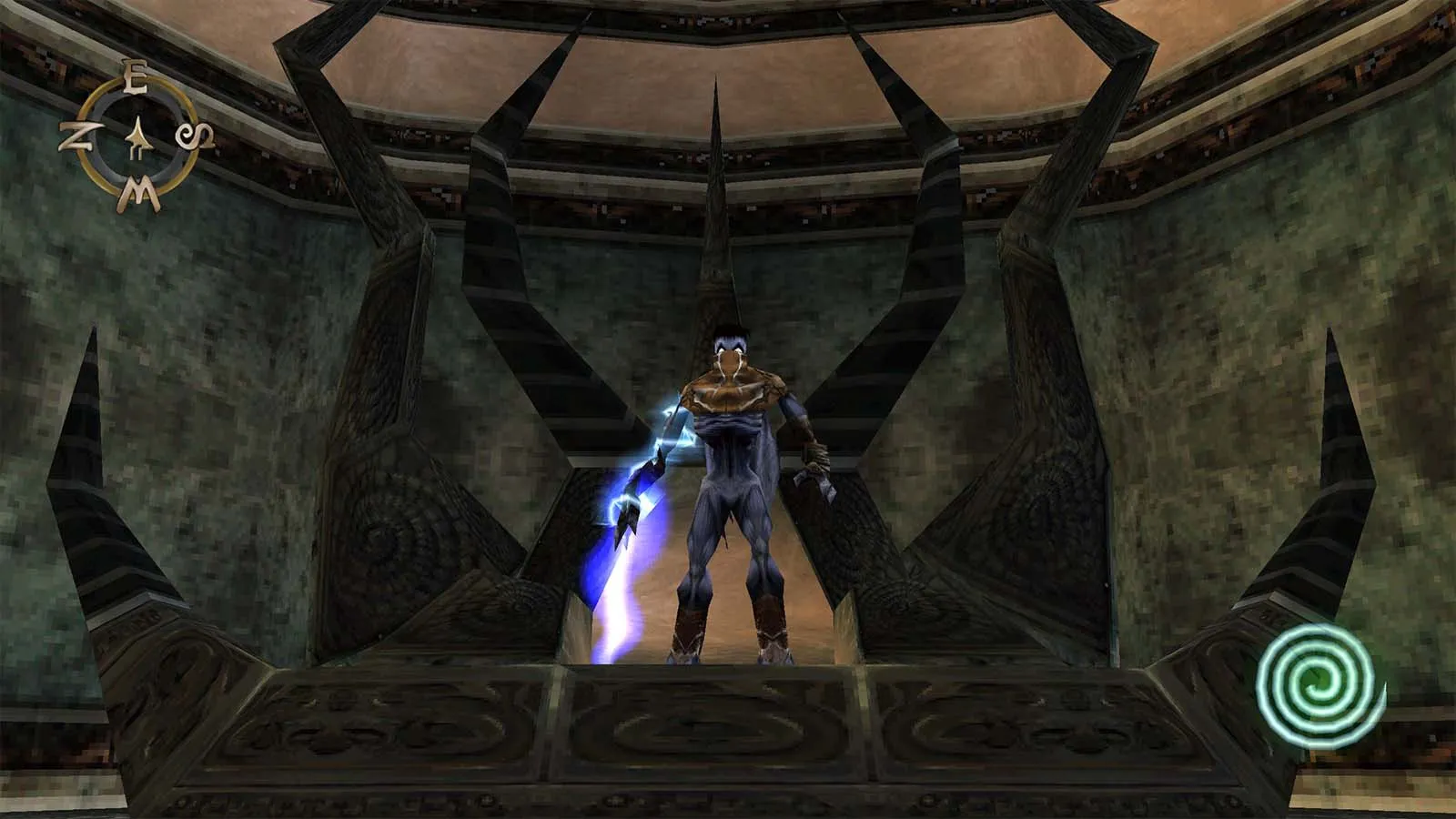 Raziel in Kain's throne