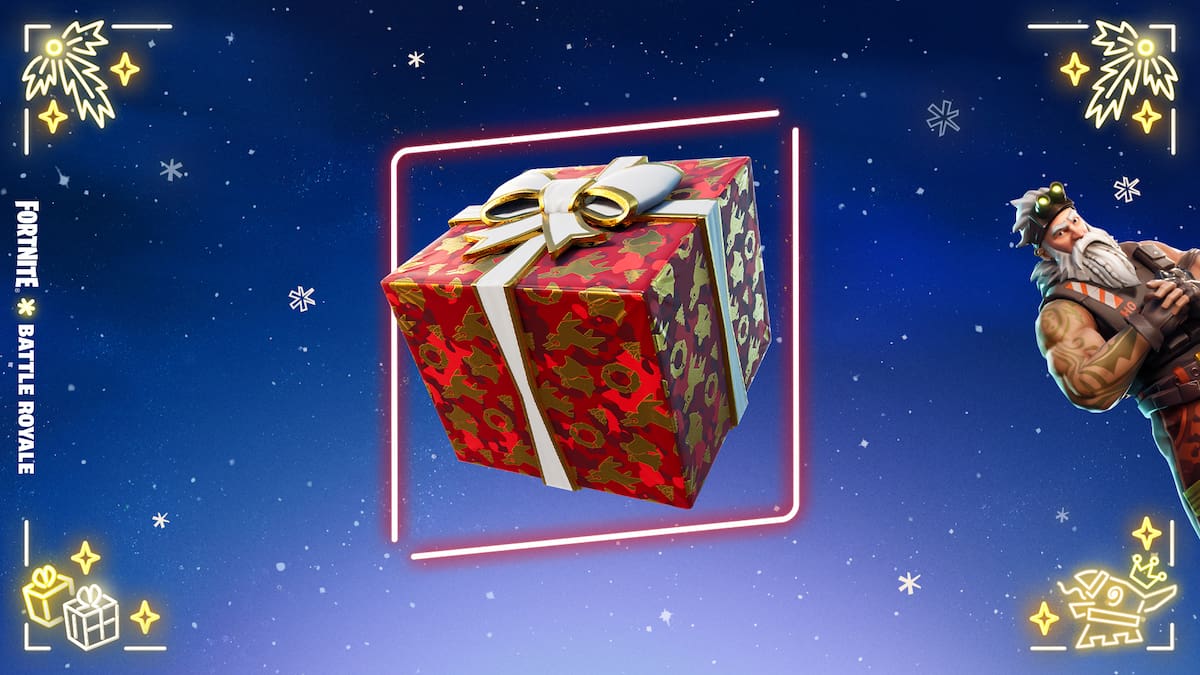 Which present in Fortnite has a skin?