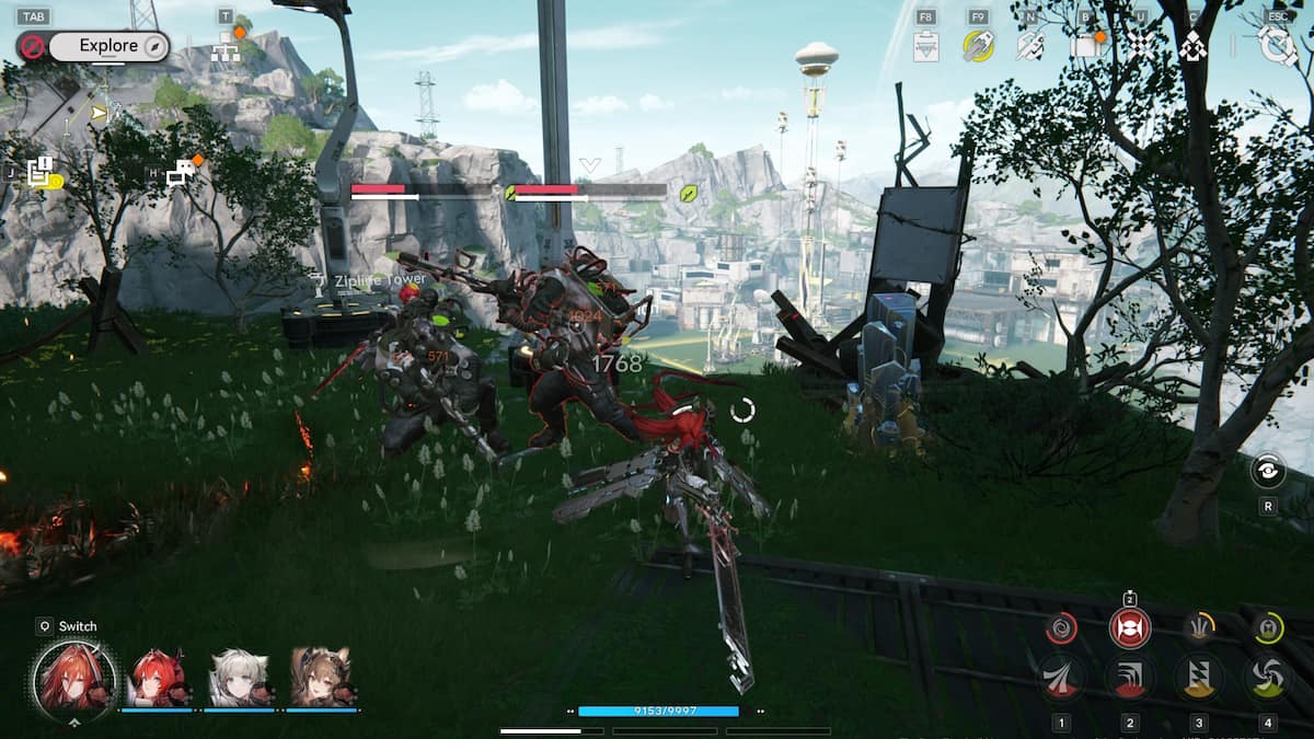 Combat in Arknights: Endfield