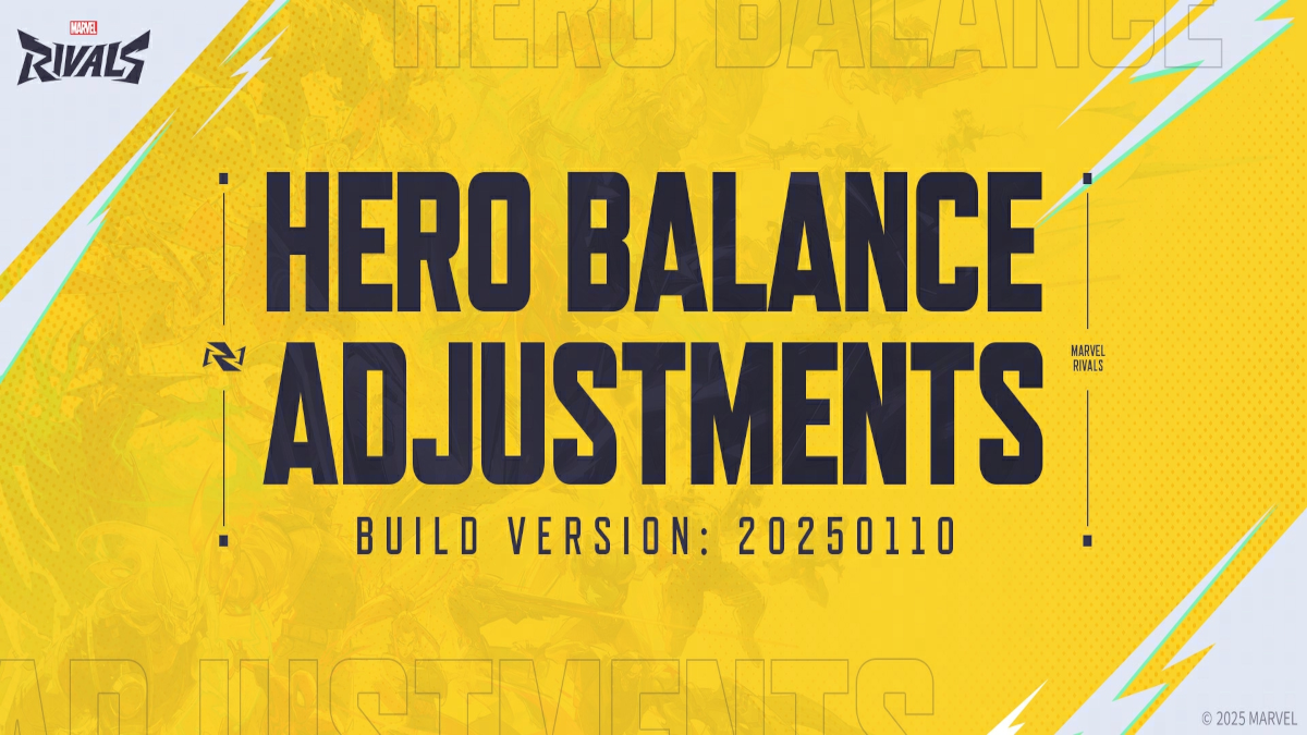 MArvel Rivals Hero Balance Adjustment Screen