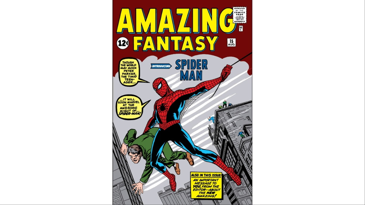 Marvel Amazing Fantasy #15 Cover