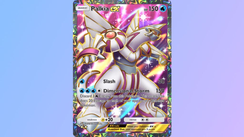 Pokemon TCG Pocket Palkia EX deck