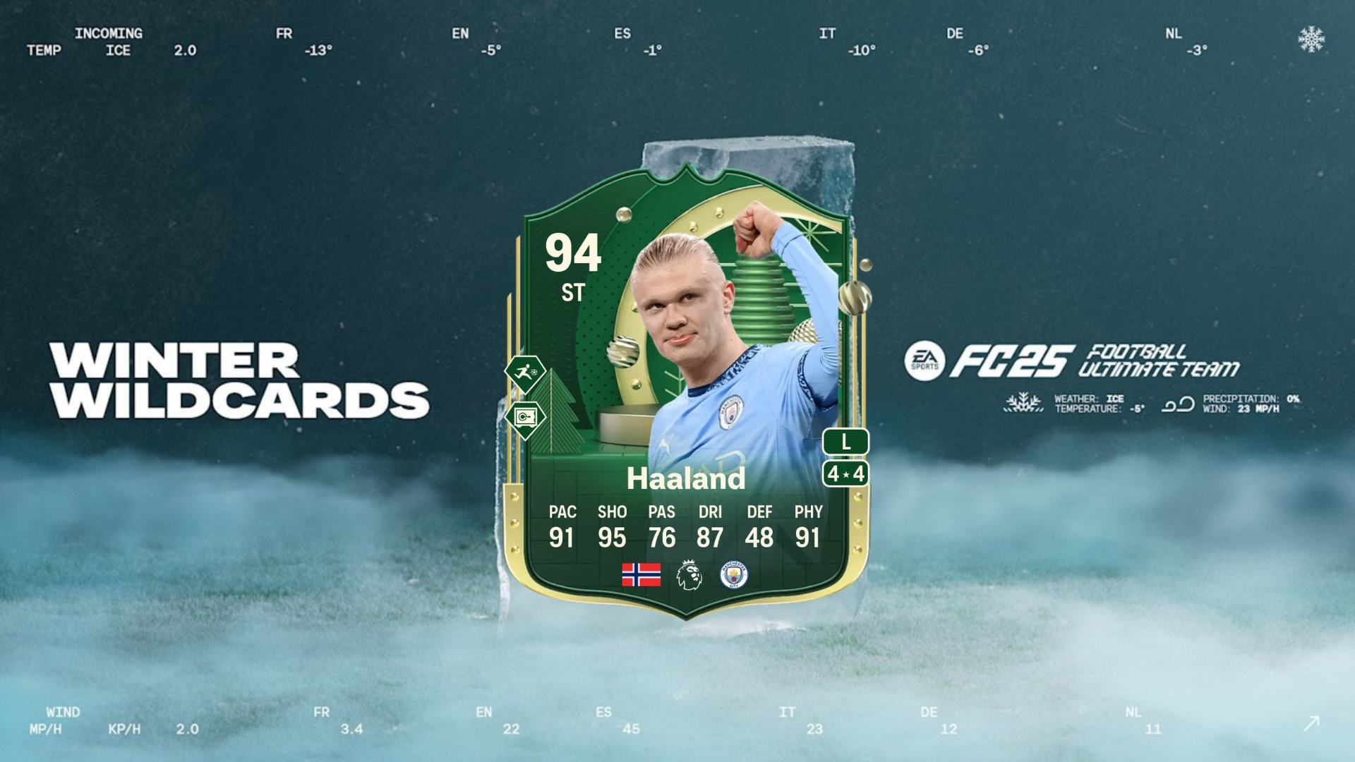 EA FC 25 Haaland Winter Wildcards bug