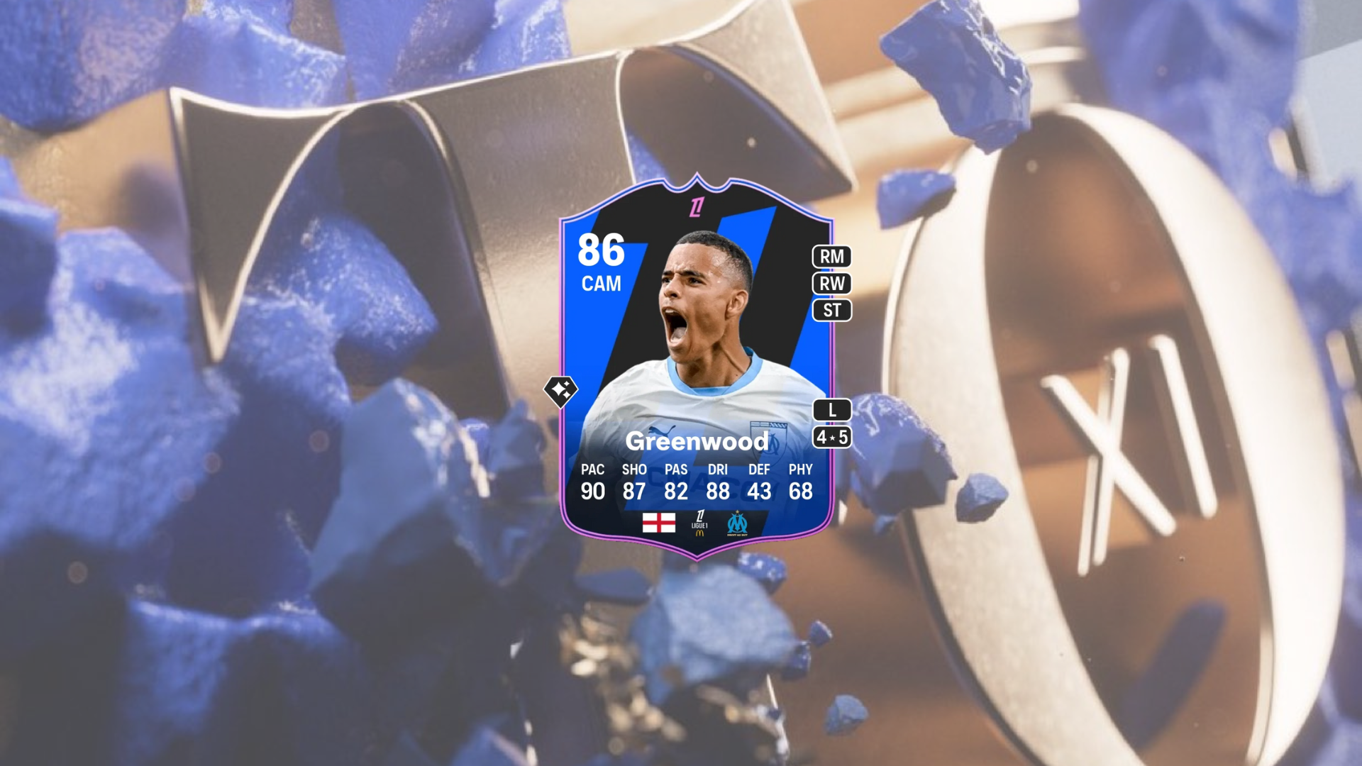 Greenwood Ligue 1 POTM SBC solutions in EA FC 25