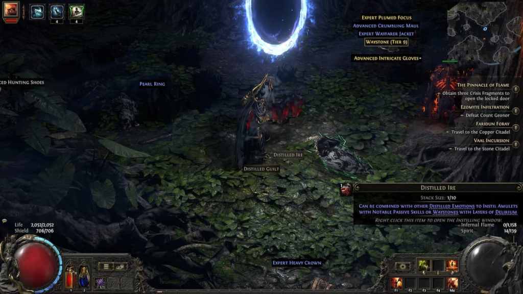 Distilled Emotion drop in Path of Exile 2