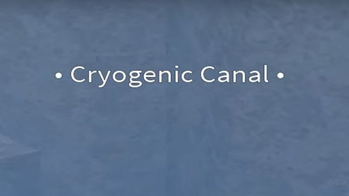 Where to find Cryogenic Canal in Fisch on Roblox