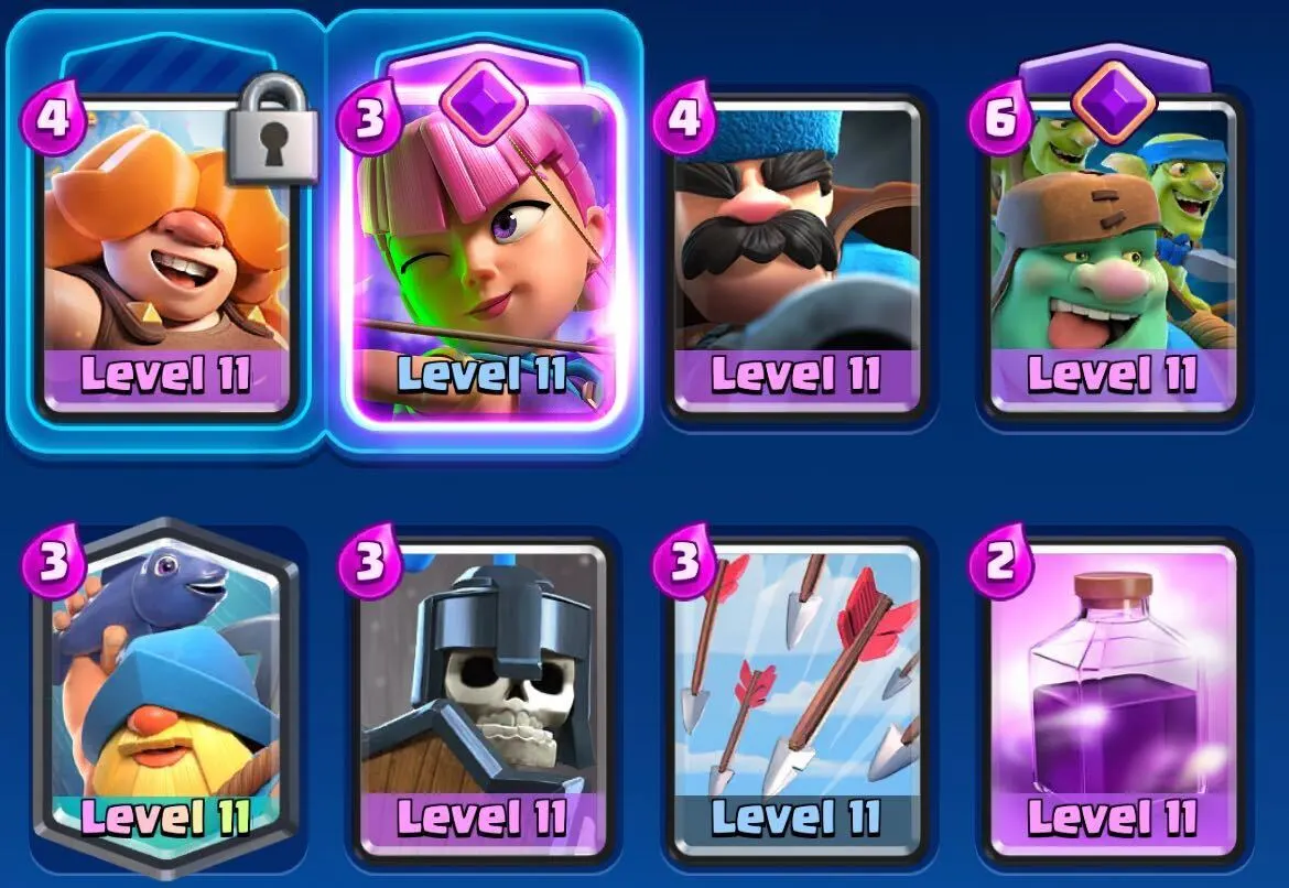 Rune Giant deck in Clash Royale