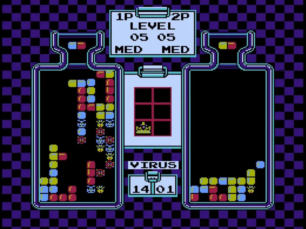 Dr. Mario NES two player