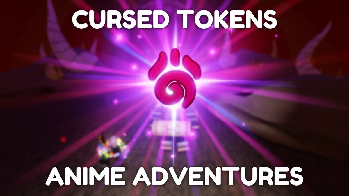 View of a Cursed Token in Anime Adventures