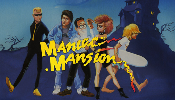 The main cast of Maniac Mansion