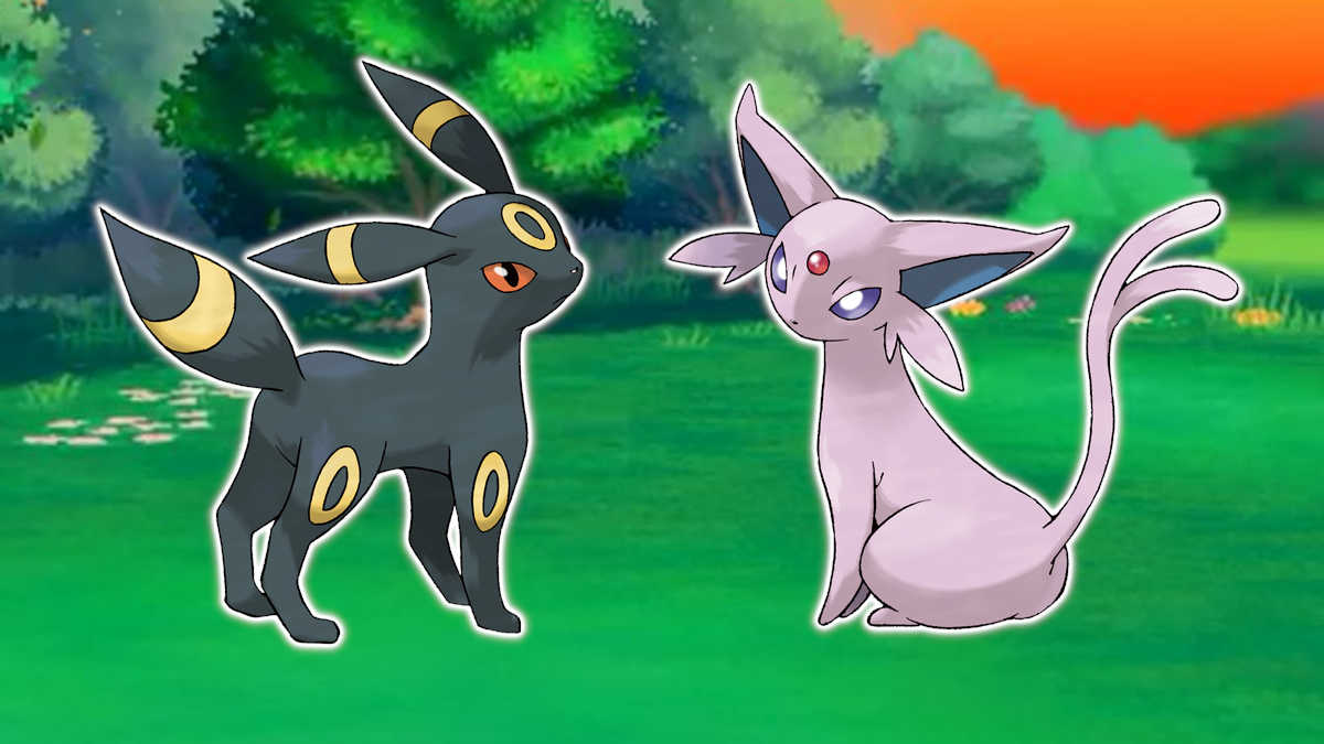 Umbreon and Espeon