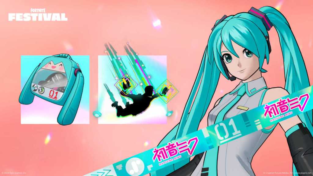 Hatsune Miku x Fortnite