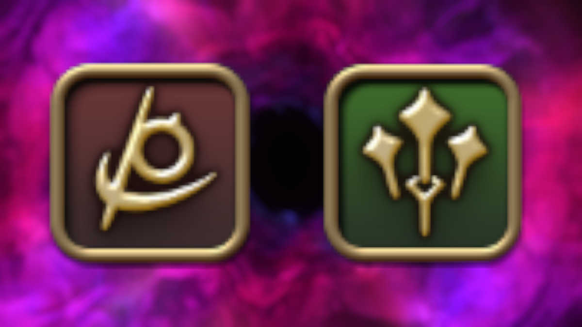 Reaper and Sage job icons in FFXIV